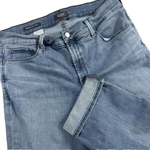 NYDJ Marilyn Crop Cuffed Women's‎ 14W Pacific Medium Wash Lift Tuck Technology